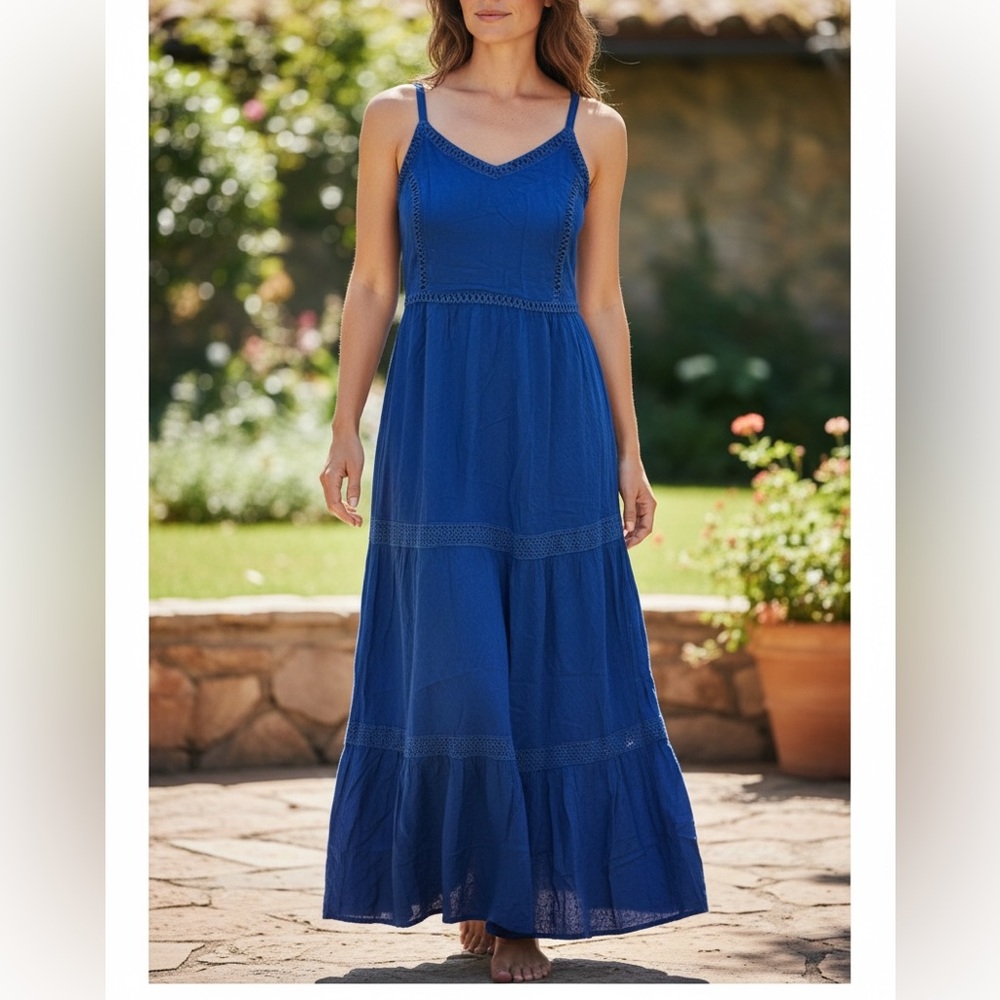 Joie Royal Blue Maxi Dress